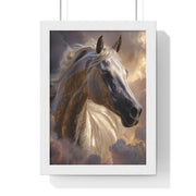 Majestic Horse Art Print - Perfect for Animal Lovers, Home Decor, Gift for Horse Lovers, Inspirational Wall Art, Unique Gift Idea