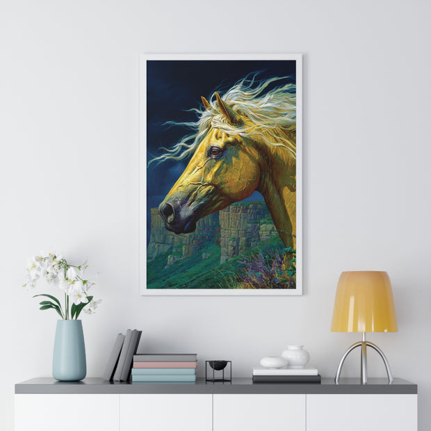 Vertical Framed Poster