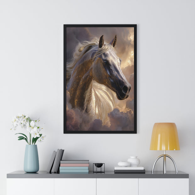 Majestic Horse Art Print - Perfect for Animal Lovers, Home Decor, Gift for Horse Lovers, Inspirational Wall Art, Unique Gift Idea