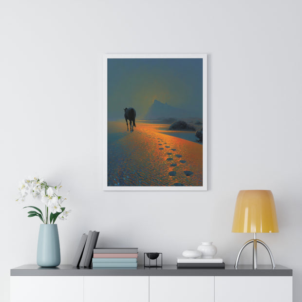 Vertical Framed Poster