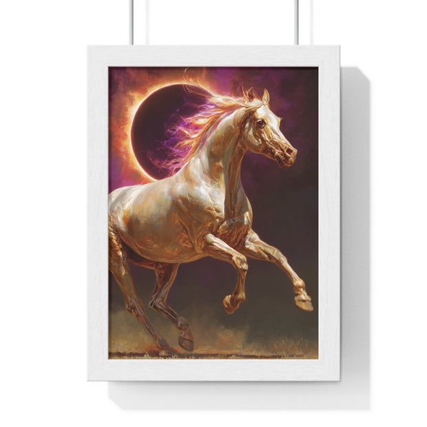 Majestic Horse Framed Poster, Equestrian Wall Art, Inspirational Decor, Unique Gift for Horse Lovers, Home or Office Wall Decoration, [...]