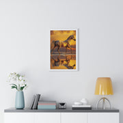 Vertical Framed Poster