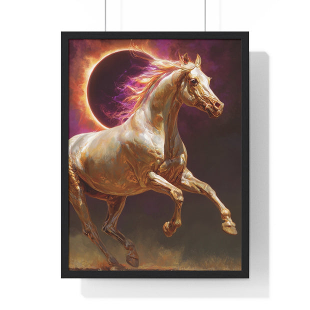 Majestic Horse Framed Poster, Equestrian Wall Art, Inspirational Decor, Unique Gift for Horse Lovers, Home or Office Wall Decoration, [...]