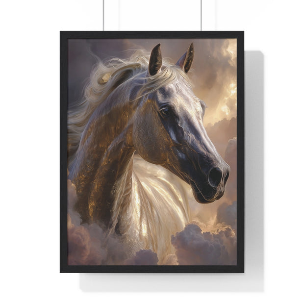 Majestic Horse Art Print - Perfect for Animal Lovers, Home Decor, Gift for Horse Lovers, Inspirational Wall Art, Unique Gift Idea