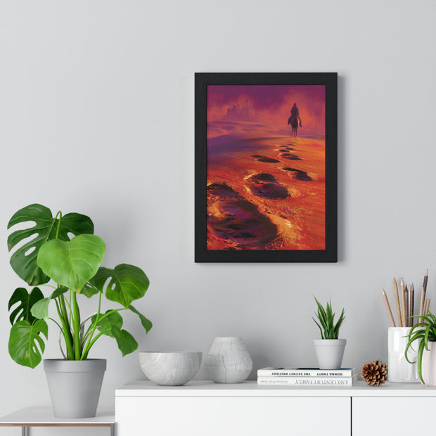 Vertical Framed Poster