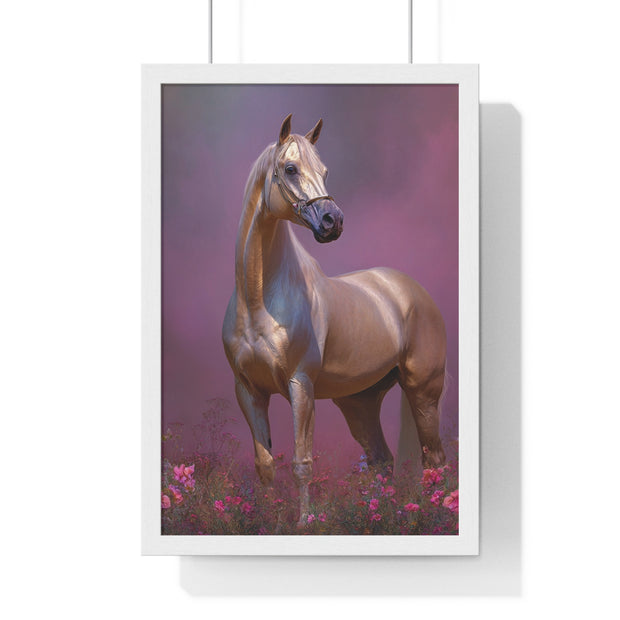 Majestic Horse Vertical Framed Poster - Equine Wall Art for Horse Lovers, Home Decor, Gift for Animal Lovers, Equine Themed Decor, Art [...]