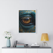 Mystical Eye Art Print, Vertical Framed Poster for Home Decor, Unique Gift, Spiritual Room, Gallery Wall