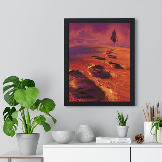 Vertical Framed Poster