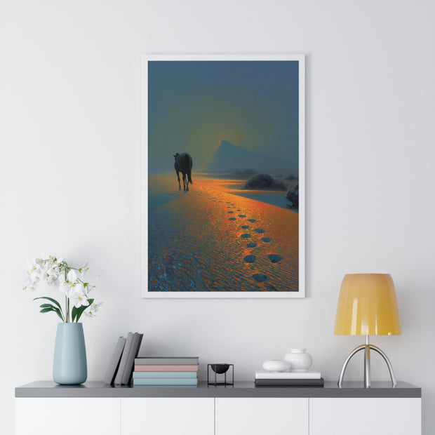 Vertical Framed Poster