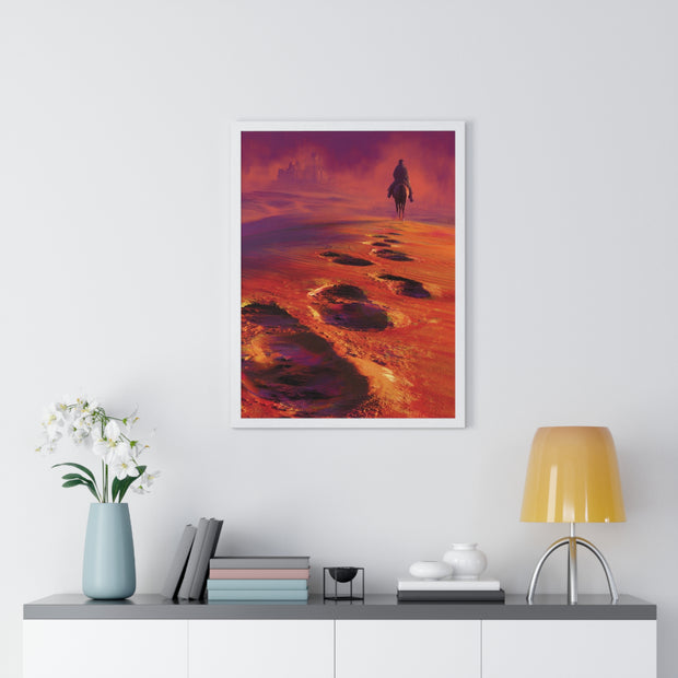 Vertical Framed Poster