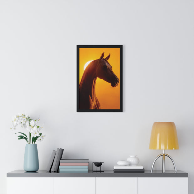 Vertical Framed Poster