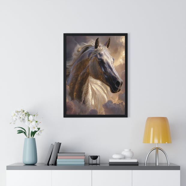 Majestic Horse Art Print - Perfect for Animal Lovers, Home Decor, Gift for Horse Lovers, Inspirational Wall Art, Unique Gift Idea