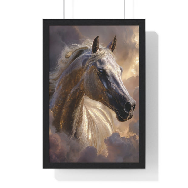 Majestic Horse Art Print - Perfect for Animal Lovers, Home Decor, Gift for Horse Lovers, Inspirational Wall Art, Unique Gift Idea