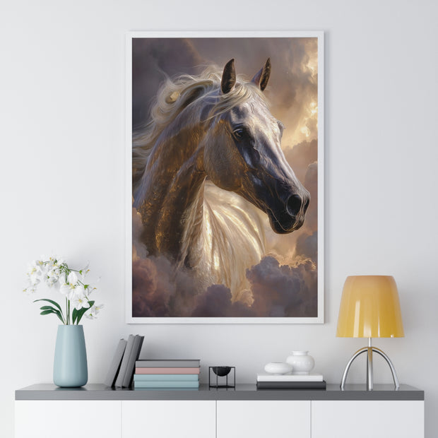 Majestic Horse Art Print - Perfect for Animal Lovers, Home Decor, Gift for Horse Lovers, Inspirational Wall Art, Unique Gift Idea