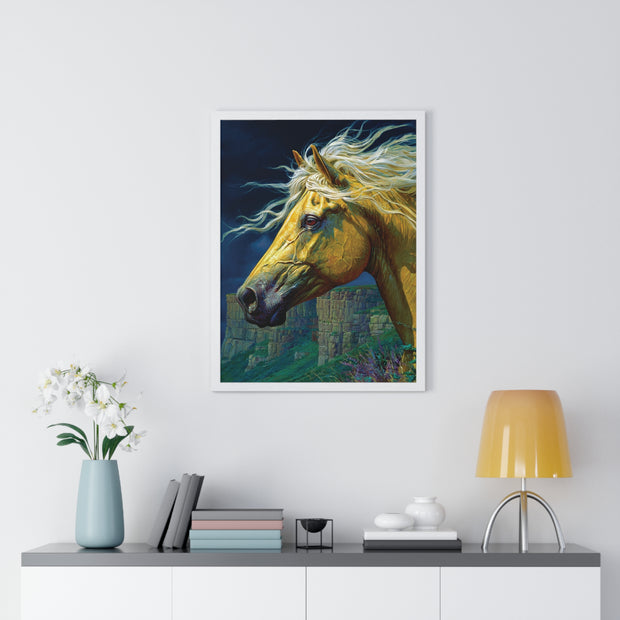 Vertical Framed Poster