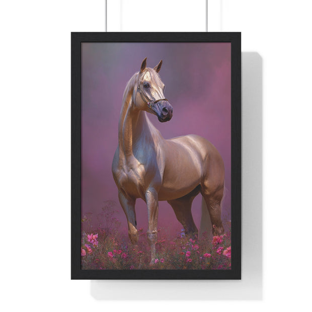 Majestic Horse Vertical Framed Poster - Equine Wall Art for Horse Lovers, Home Decor, Gift for Animal Lovers, Equine Themed Decor, Art [...]