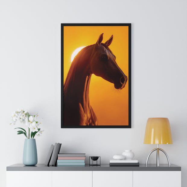 Vertical Framed Poster