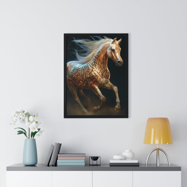 Vertical Framed Poster