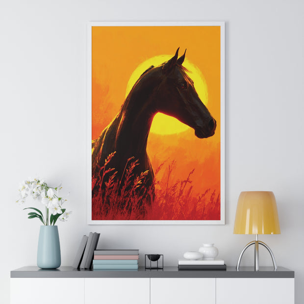 Vertical Framed Poster