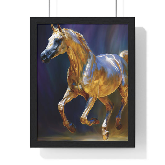 Elegant Horse Art Print, Stunning Wall Decor, Equine Enthusiast Gift, Animal Lover Decor, Gallery Wall Art, Equestrian Themed