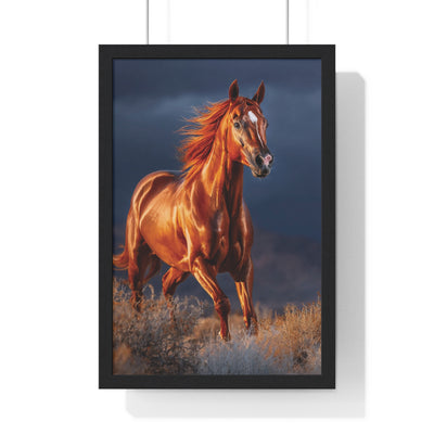 Majestic Horse Wall Art Print, Equestrian Decor, Gift for Horse Lovers, Rustic Home Decor, Equine Photography