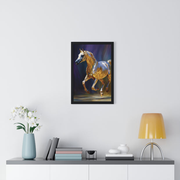 Elegant Horse Art Print, Stunning Wall Decor, Equine Enthusiast Gift, Animal Lover Decor, Gallery Wall Art, Equestrian Themed