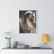 Elegant Horse Sculpture Wall Art, Horse Decor, Modern Framed Poster, Home Decor, Gift for Animal Lovers, Art for Living Room
