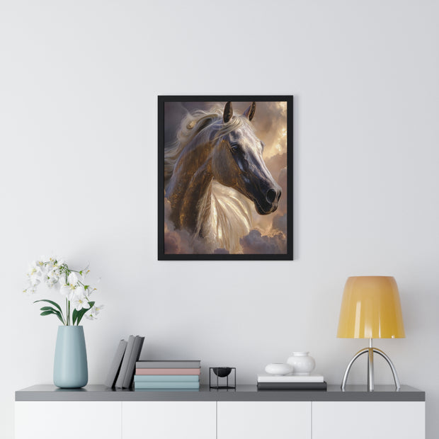 Majestic Horse Art Print - Perfect for Animal Lovers, Home Decor, Gift for Horse Lovers, Inspirational Wall Art, Unique Gift Idea