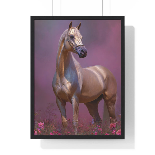 Majestic Horse Vertical Framed Poster - Equine Wall Art for Horse Lovers, Home Decor, Gift for Animal Lovers, Equine Themed Decor, Art [...]