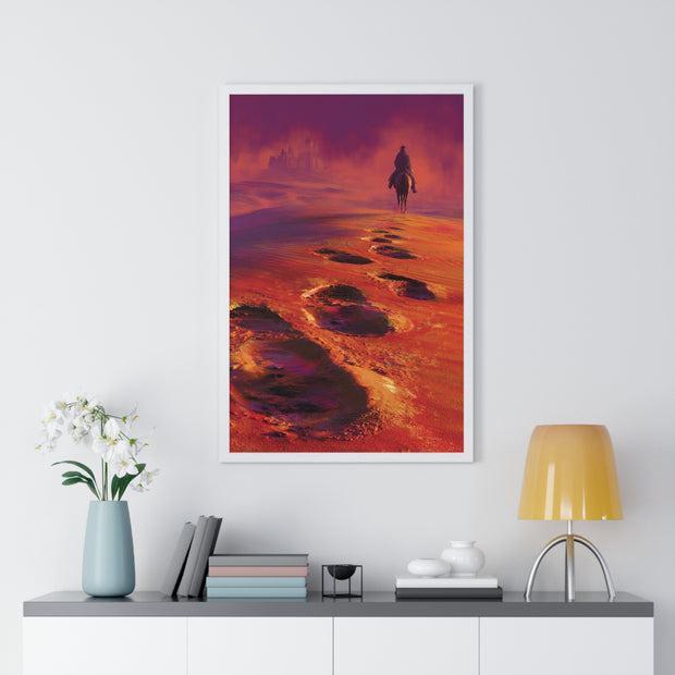 Vertical Framed Poster