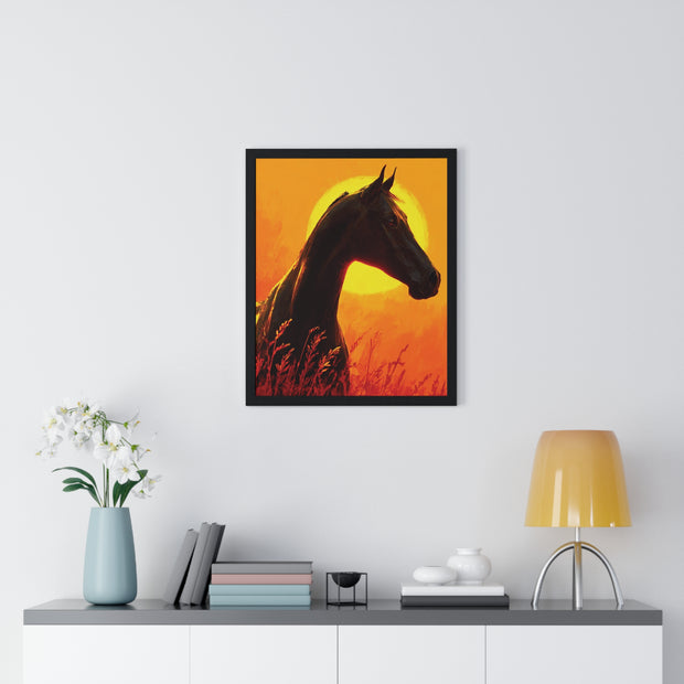 Vertical Framed Poster