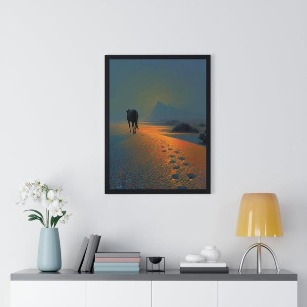 Vertical Framed Poster