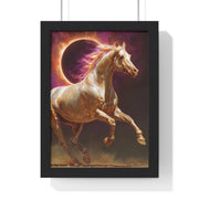 Majestic Horse Framed Poster, Equestrian Wall Art, Inspirational Decor, Unique Gift for Horse Lovers, Home or Office Wall Decoration, [...]