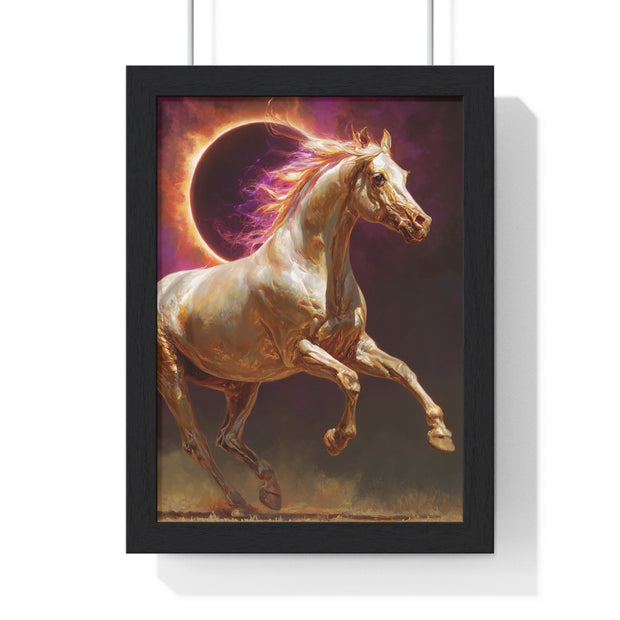 Majestic Horse Framed Poster, Equestrian Wall Art, Inspirational Decor, Unique Gift for Horse Lovers, Home or Office Wall Decoration, [...]