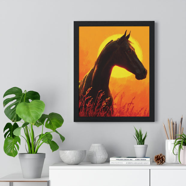 Vertical Framed Poster