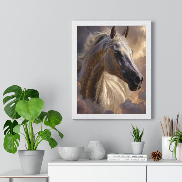 Majestic Horse Art Print - Perfect for Animal Lovers, Home Decor, Gift for Horse Lovers, Inspirational Wall Art, Unique Gift Idea