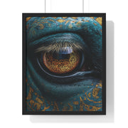 Mystical Eye Art Print, Vertical Framed Poster for Home Decor, Unique Gift, Spiritual Room, Gallery Wall