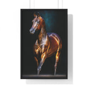 Equine Masterpiece Framed Art Print, Horse Wall Decor, Equestrian Gift, Home Office Art, Equine Enthusiast Decoration