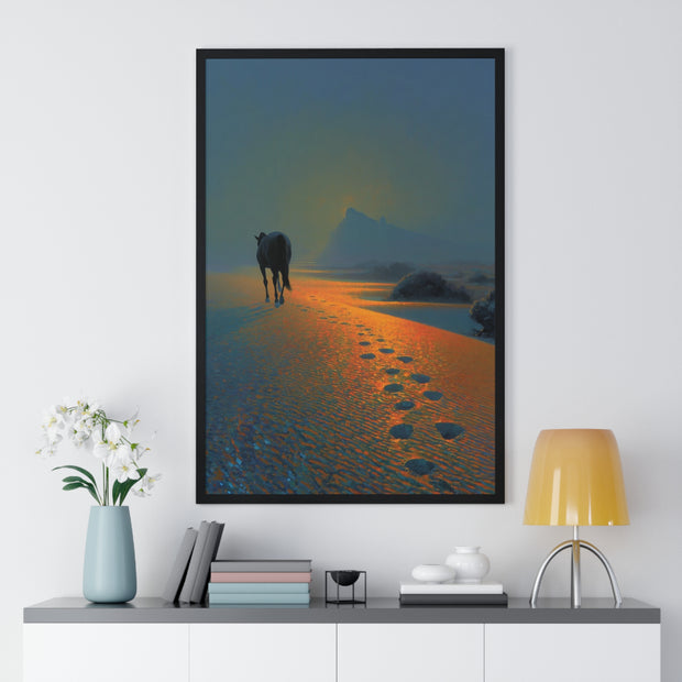 Vertical Framed Poster