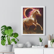 Majestic Horse Framed Poster, Equestrian Wall Art, Inspirational Decor, Unique Gift for Horse Lovers, Home or Office Wall Decoration, [...]