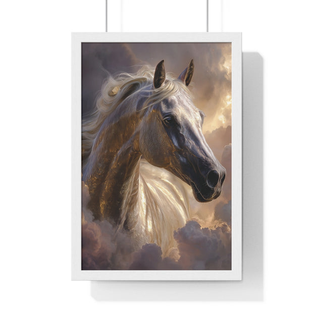 Majestic Horse Art Print - Perfect for Animal Lovers, Home Decor, Gift for Horse Lovers, Inspirational Wall Art, Unique Gift Idea