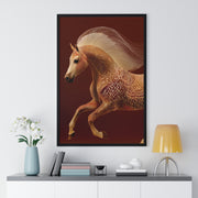 Majestic Horse Art Print, Vertical Framed Poster, Horse Decor, Equestrian Gift, Wall Art for Home, Animal Lover Decoration