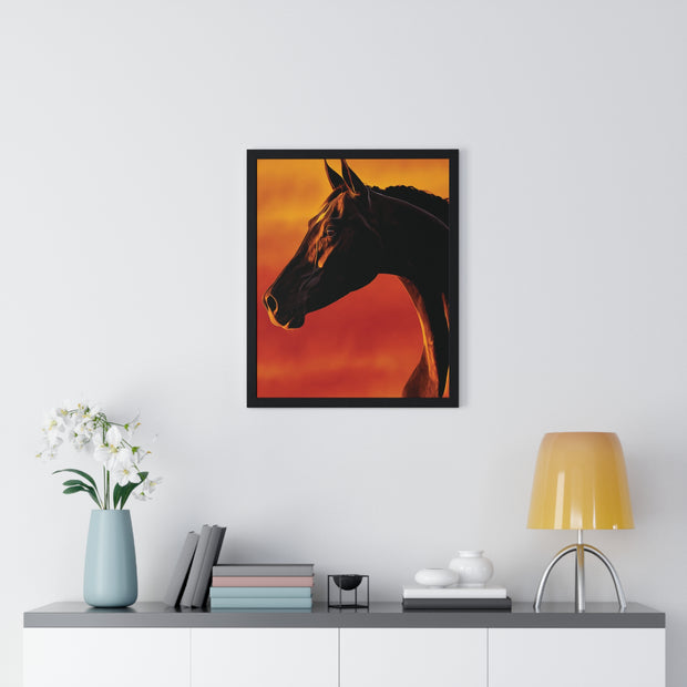Vertical Framed Poster