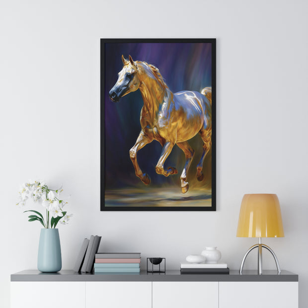 Elegant Horse Art Print, Stunning Wall Decor, Equine Enthusiast Gift, Animal Lover Decor, Gallery Wall Art, Equestrian Themed