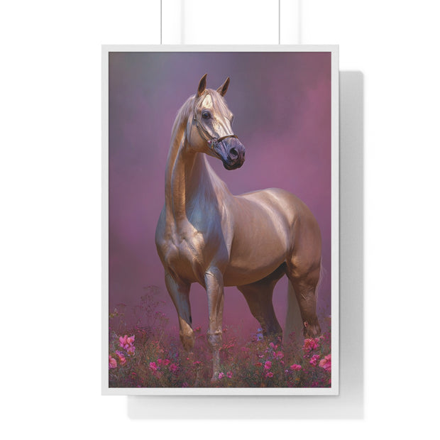 Majestic Horse Vertical Framed Poster - Equine Wall Art for Horse Lovers, Home Decor, Gift for Animal Lovers, Equine Themed Decor, Art [...]