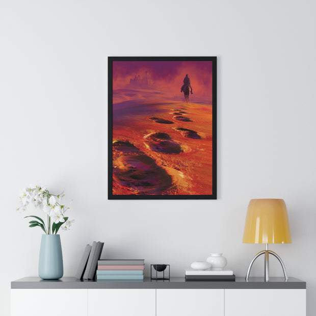 Vertical Framed Poster
