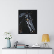 Elegant Horse Portrait Wall Art, Framed Horse Print, Home Decor, Animal Lover Gift, Equine Artwork, Living Room Decoration