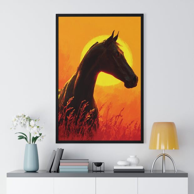 Vertical Framed Poster