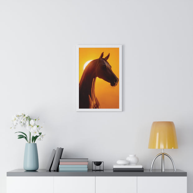 Vertical Framed Poster