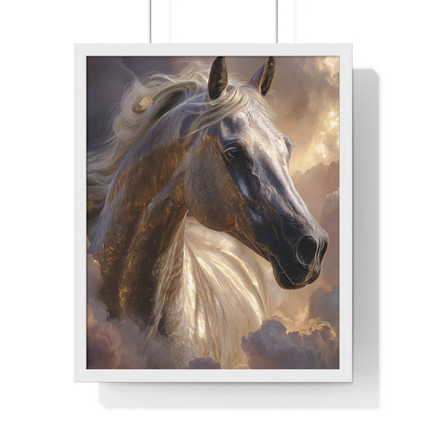 Majestic Horse Art Print - Perfect for Animal Lovers, Home Decor, Gift for Horse Lovers, Inspirational Wall Art, Unique Gift Idea